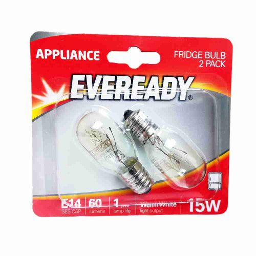 Eveready Fridge Light Bulb E14 15w 100 Lumens