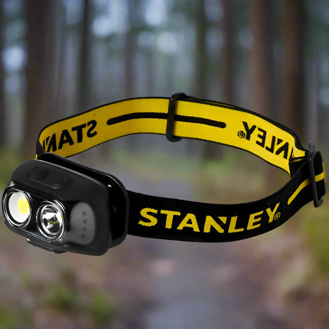 Stanley 650lm Rechargable Headtorch