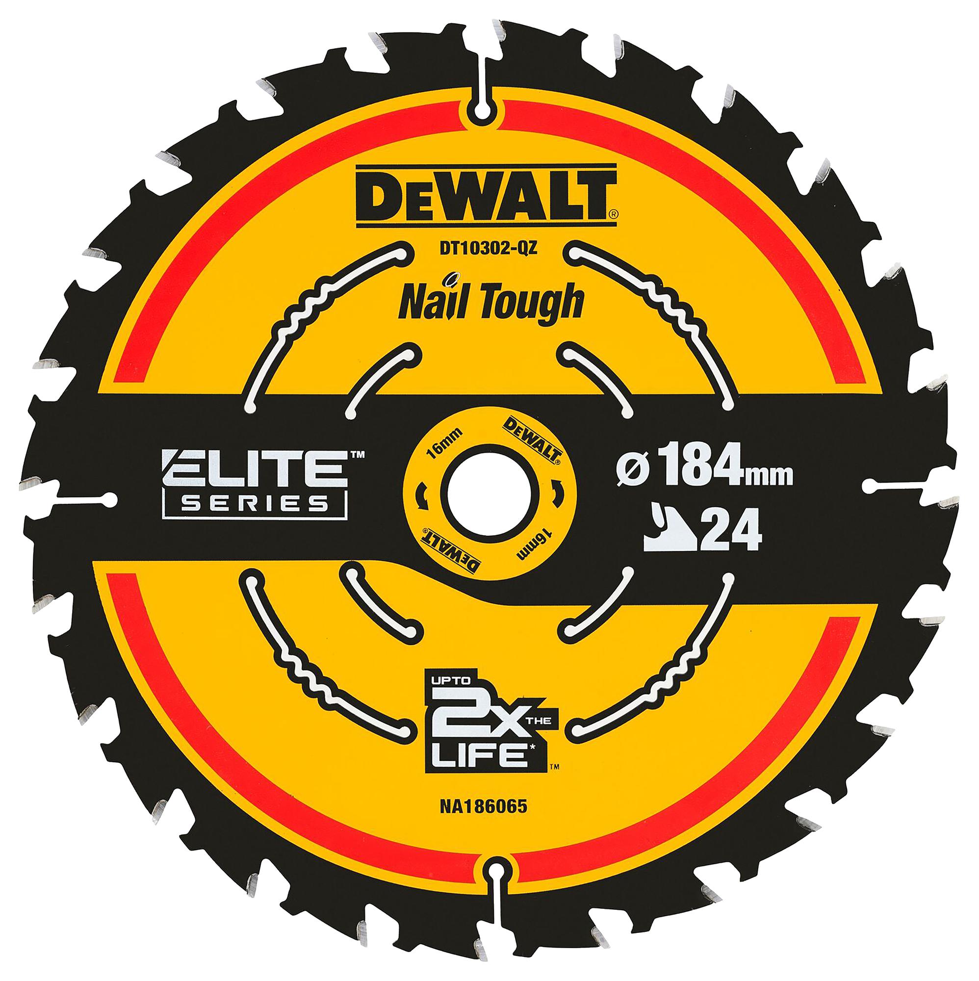 Extreme Framing Circular Saw Blade 184 x 16mm x 24T O Tooles Tools