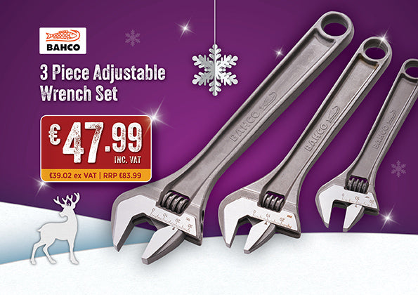 Bahco Adjustable Wrench Set