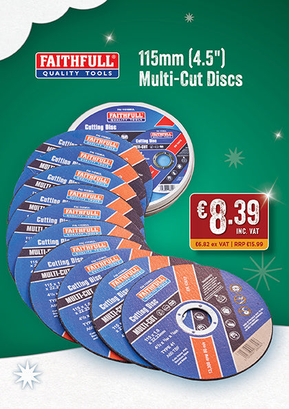 Multi-Purpose Cutting Disc (Pack 10)