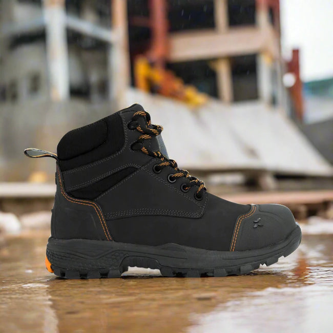 Xpert Pro Raptor Waterproof Safety Boot Black - SB7 Standard