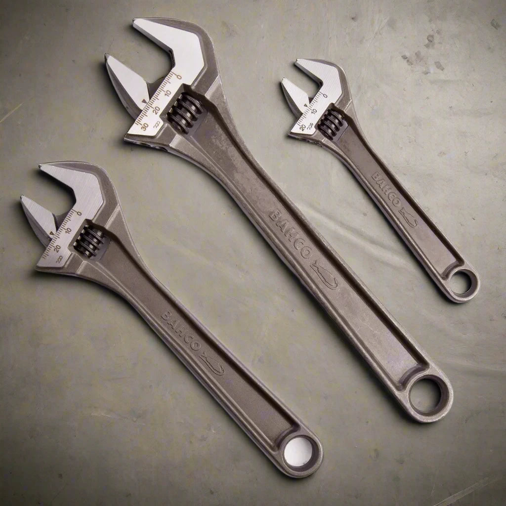 Bahco Adjustable Wrench Set