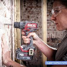 Skil 20V Brushless Combi Drill + 2 Batteries