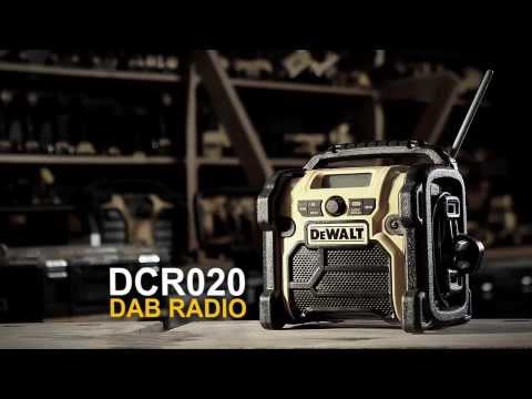 DeWalt  XR DAB/FM Compact Radio - Bare Unit